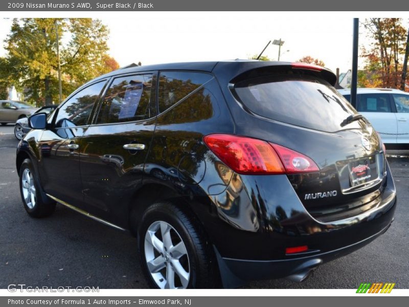 Super Black / Black 2009 Nissan Murano S AWD