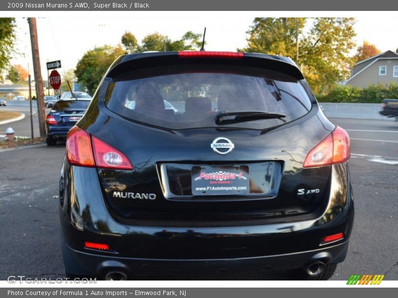 Super Black / Black 2009 Nissan Murano S AWD