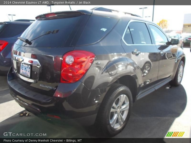 Tungsten Metallic / Jet Black 2014 Chevrolet Equinox LT AWD