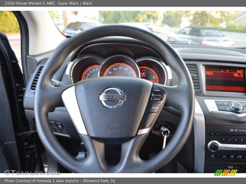 Super Black / Black 2009 Nissan Murano S AWD