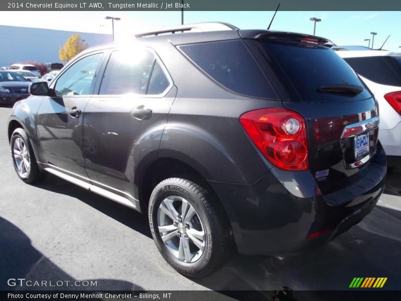 Tungsten Metallic / Jet Black 2014 Chevrolet Equinox LT AWD