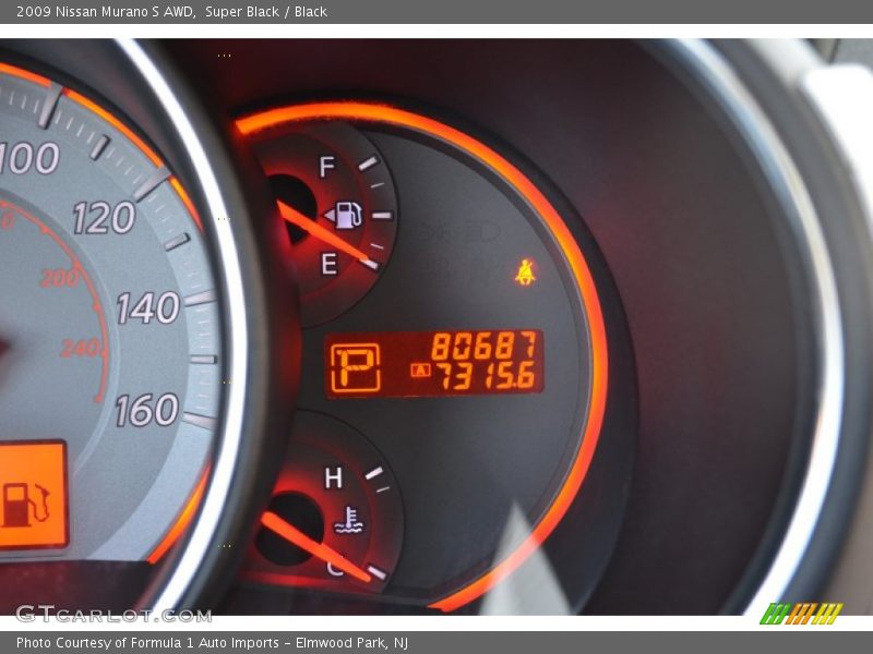 Super Black / Black 2009 Nissan Murano S AWD