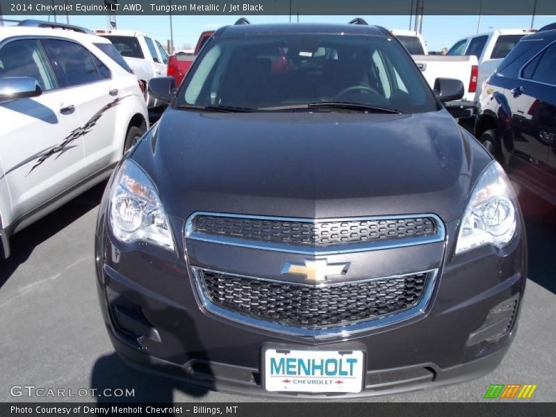 Tungsten Metallic / Jet Black 2014 Chevrolet Equinox LT AWD