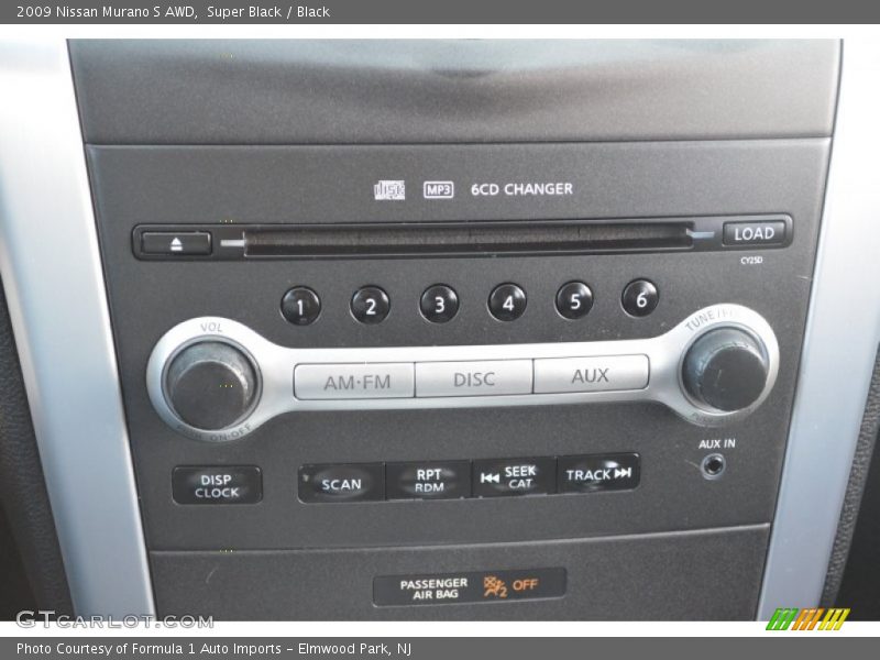 Super Black / Black 2009 Nissan Murano S AWD