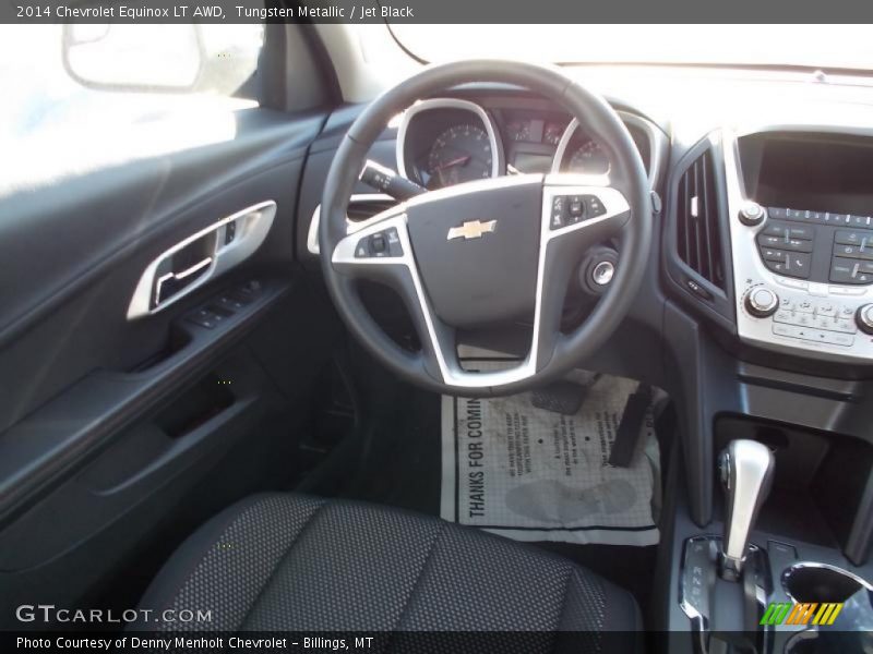 Tungsten Metallic / Jet Black 2014 Chevrolet Equinox LT AWD