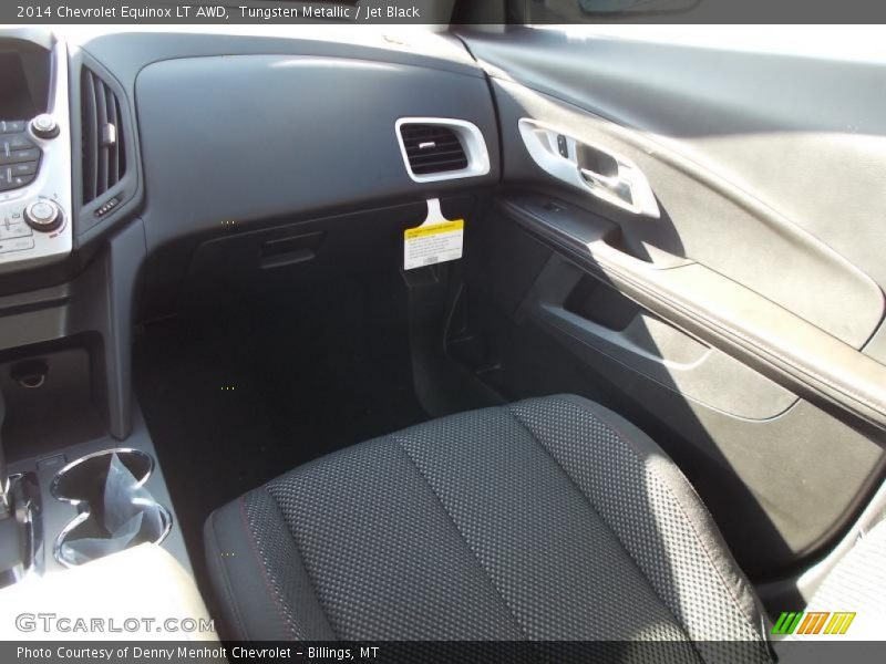 Tungsten Metallic / Jet Black 2014 Chevrolet Equinox LT AWD