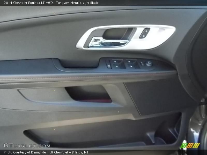 Tungsten Metallic / Jet Black 2014 Chevrolet Equinox LT AWD