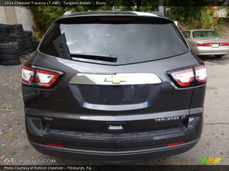 Tungsten Metallic / Ebony 2014 Chevrolet Traverse LT AWD