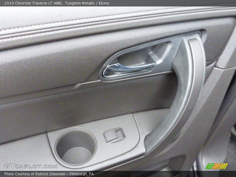 Tungsten Metallic / Ebony 2014 Chevrolet Traverse LT AWD