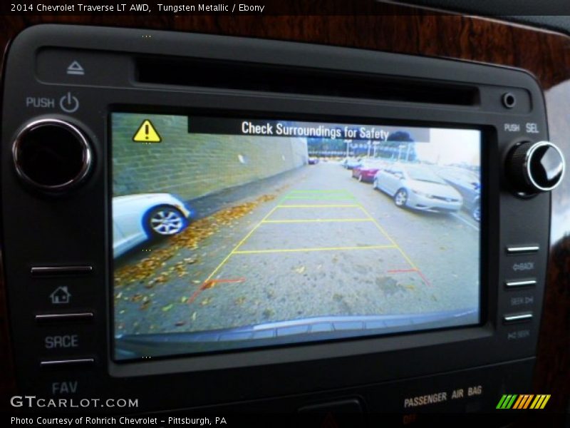 Tungsten Metallic / Ebony 2014 Chevrolet Traverse LT AWD