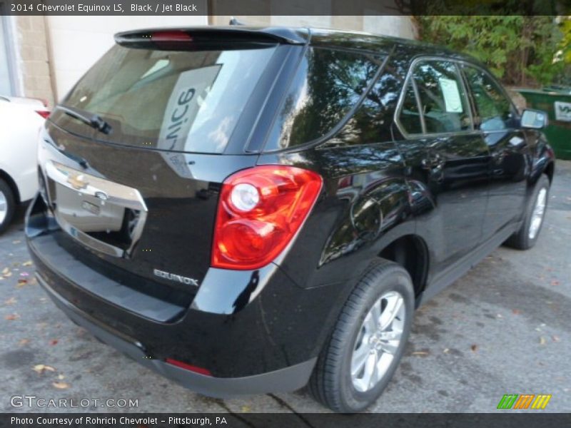 Black / Jet Black 2014 Chevrolet Equinox LS