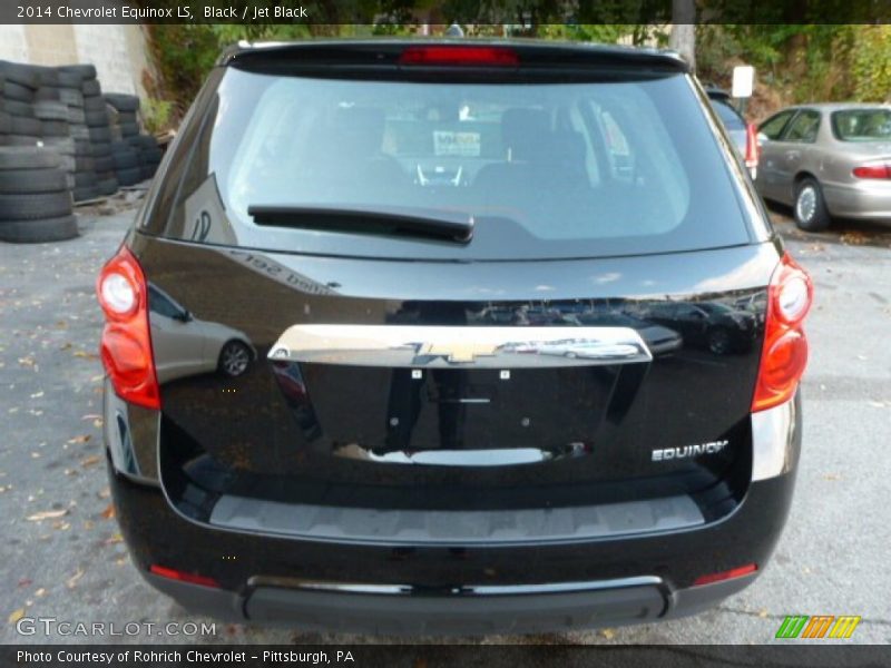 Black / Jet Black 2014 Chevrolet Equinox LS