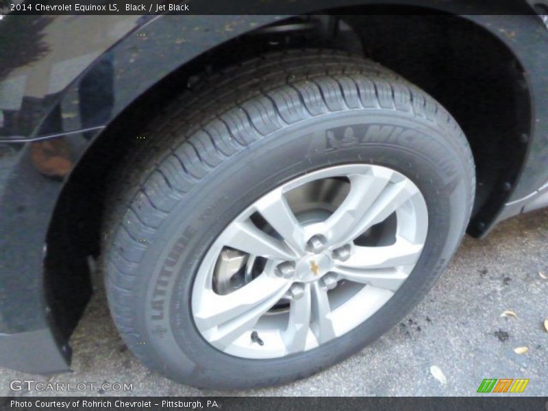 Black / Jet Black 2014 Chevrolet Equinox LS