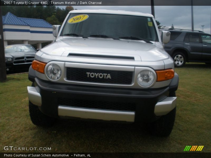 Titanium Metallic / Dark Charcoal 2007 Toyota FJ Cruiser 4WD