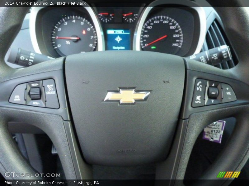 Black / Jet Black 2014 Chevrolet Equinox LS