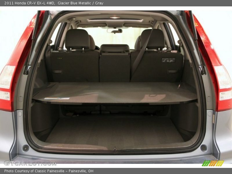 Glacier Blue Metallic / Gray 2011 Honda CR-V EX-L 4WD