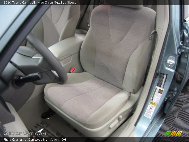 Aloe Green Metallic / Bisque 2010 Toyota Camry LE
