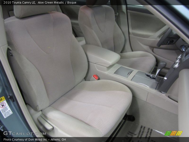 Aloe Green Metallic / Bisque 2010 Toyota Camry LE