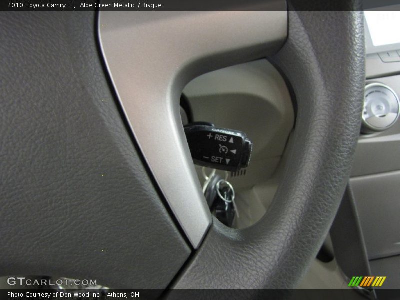 Aloe Green Metallic / Bisque 2010 Toyota Camry LE