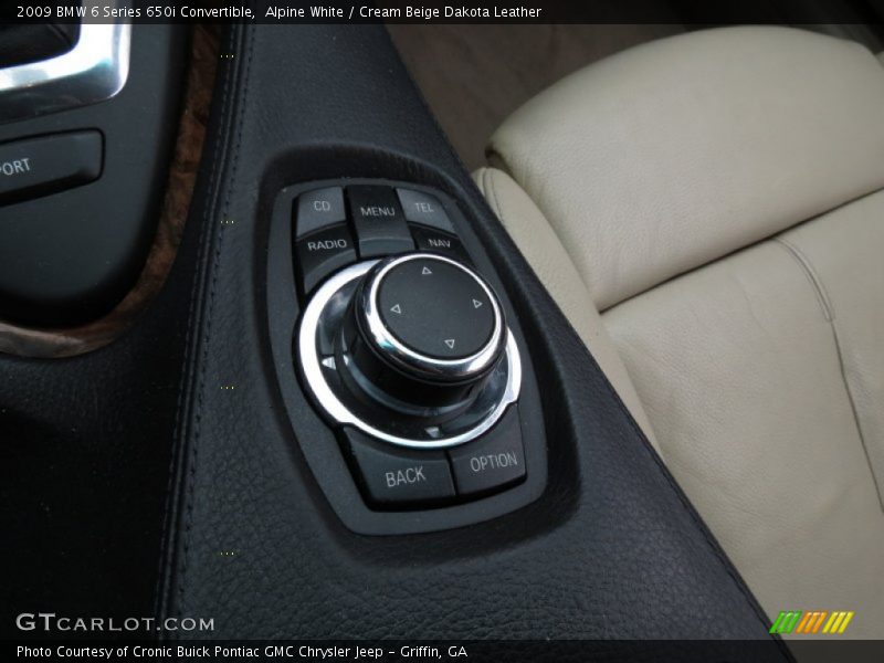 Alpine White / Cream Beige Dakota Leather 2009 BMW 6 Series 650i Convertible
