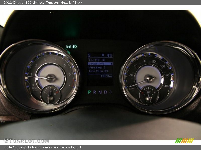 Tungsten Metallic / Black 2011 Chrysler 300 Limited