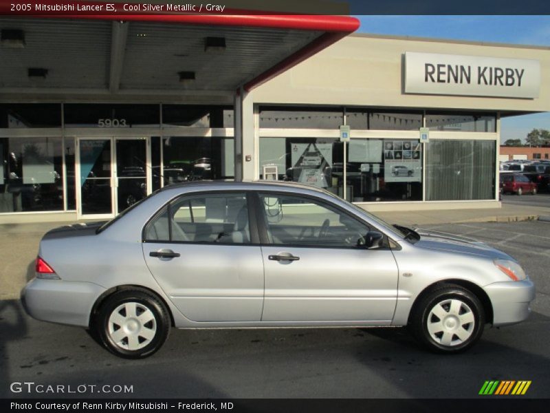 Cool Silver Metallic / Gray 2005 Mitsubishi Lancer ES