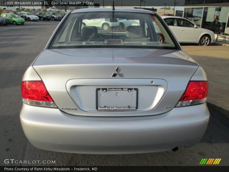 Cool Silver Metallic / Gray 2005 Mitsubishi Lancer ES