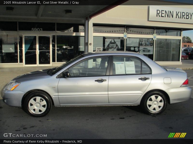 Cool Silver Metallic / Gray 2005 Mitsubishi Lancer ES
