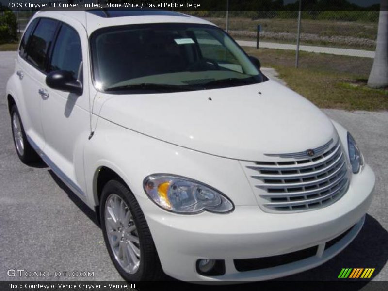 Stone White / Pastel Pebble Beige 2009 Chrysler PT Cruiser Limited