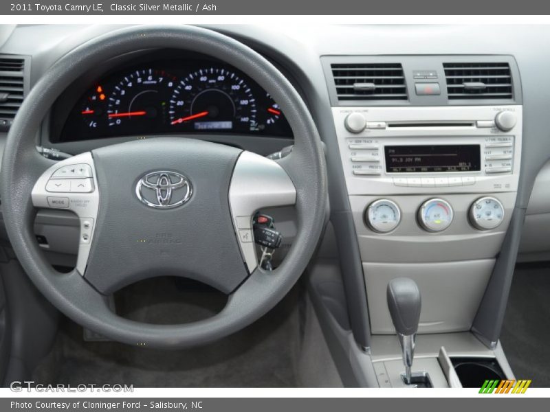 Classic Silver Metallic / Ash 2011 Toyota Camry LE