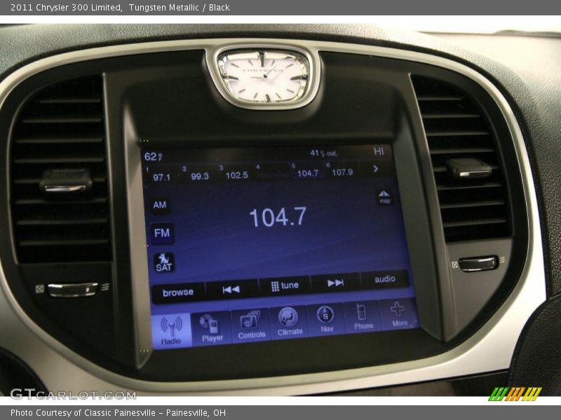 Tungsten Metallic / Black 2011 Chrysler 300 Limited