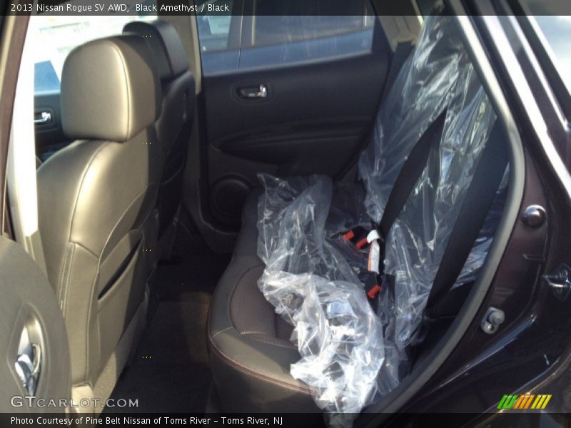 Black Amethyst / Black 2013 Nissan Rogue SV AWD