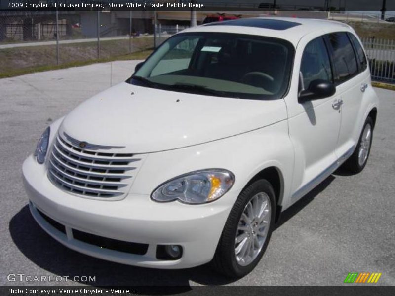 Stone White / Pastel Pebble Beige 2009 Chrysler PT Cruiser Limited