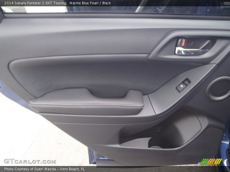 Marine Blue Pearl / Black 2014 Subaru Forester 2.0XT Touring
