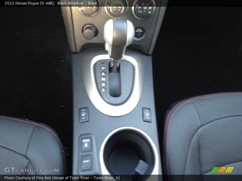Black Amethyst / Black 2013 Nissan Rogue SV AWD