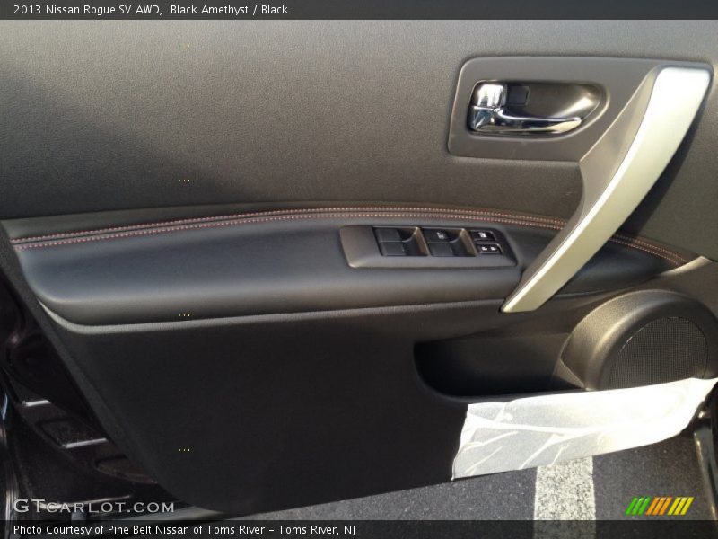 Black Amethyst / Black 2013 Nissan Rogue SV AWD