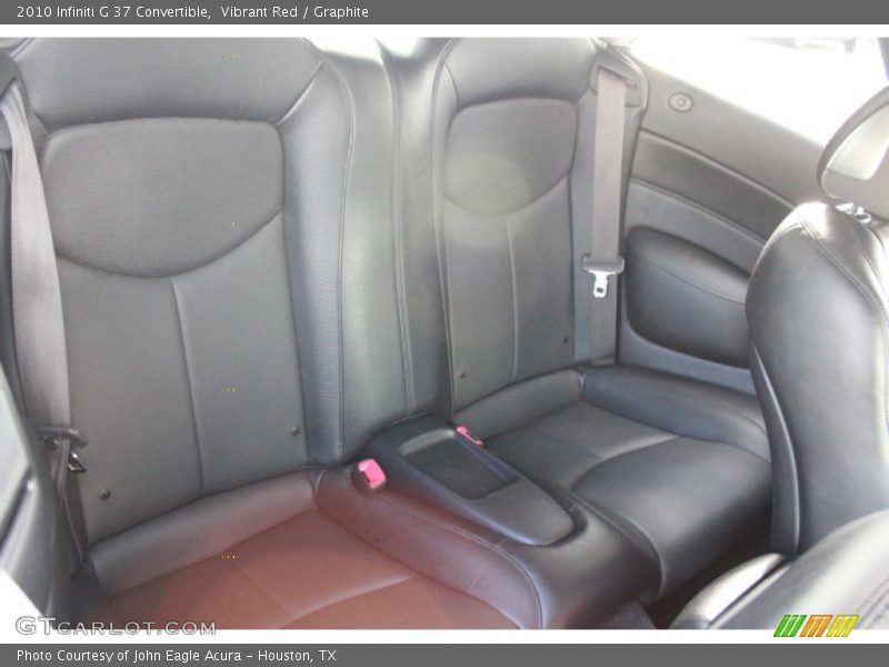 Vibrant Red / Graphite 2010 Infiniti G 37 Convertible