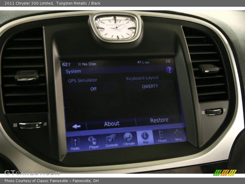 Tungsten Metallic / Black 2011 Chrysler 300 Limited