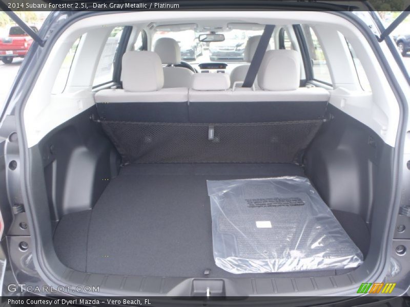 Dark Gray Metallic / Platinum 2014 Subaru Forester 2.5i