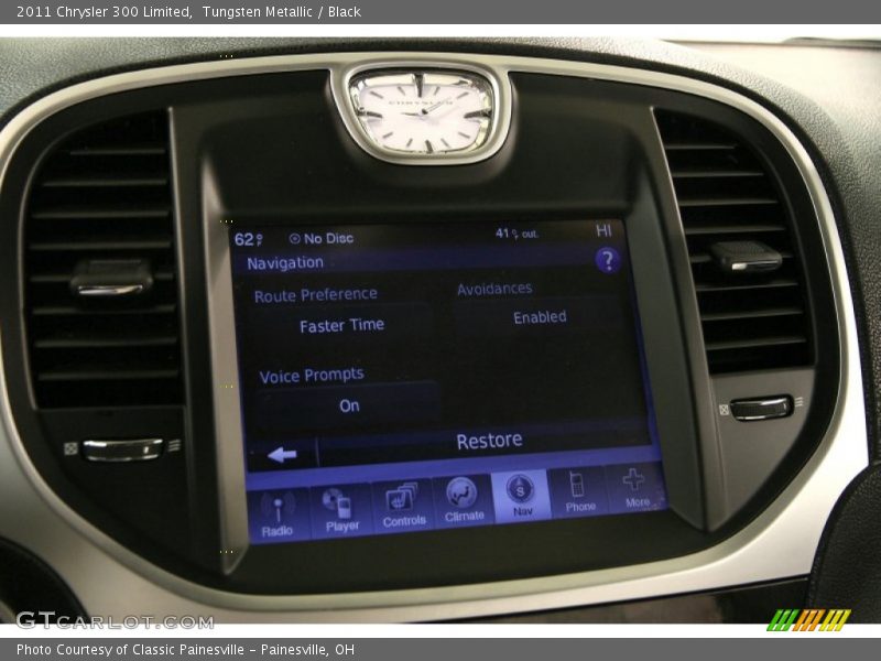 Tungsten Metallic / Black 2011 Chrysler 300 Limited