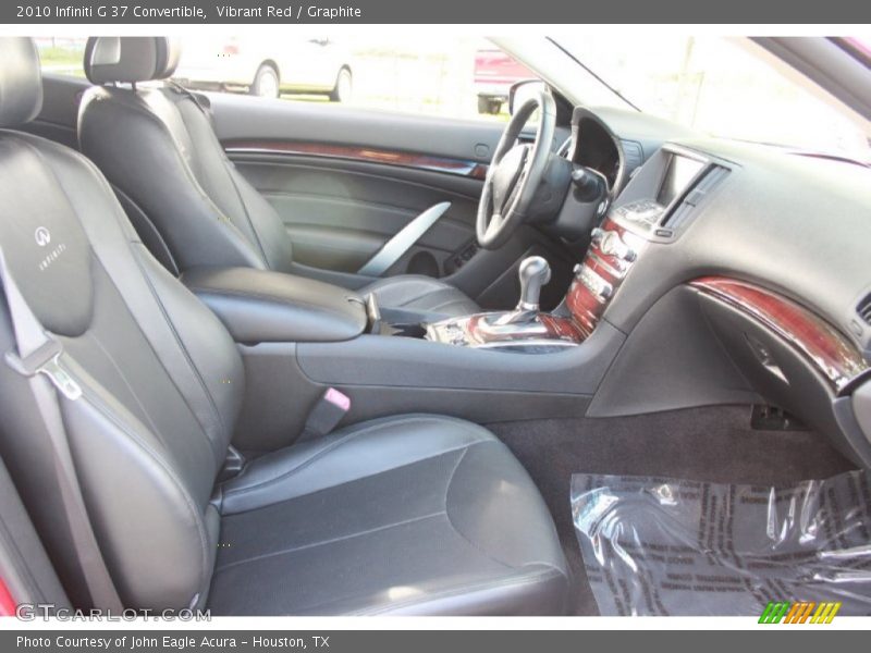Vibrant Red / Graphite 2010 Infiniti G 37 Convertible
