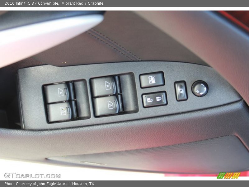 Vibrant Red / Graphite 2010 Infiniti G 37 Convertible