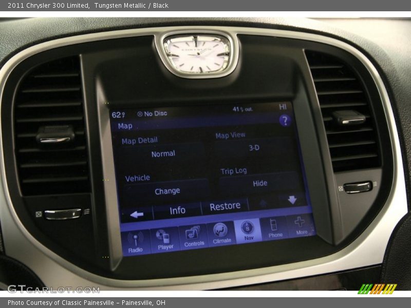Tungsten Metallic / Black 2011 Chrysler 300 Limited