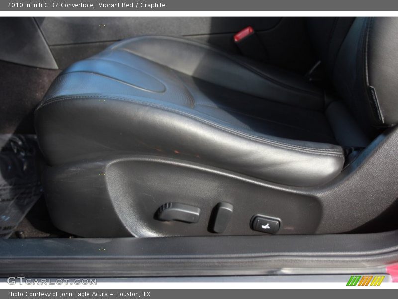 Vibrant Red / Graphite 2010 Infiniti G 37 Convertible