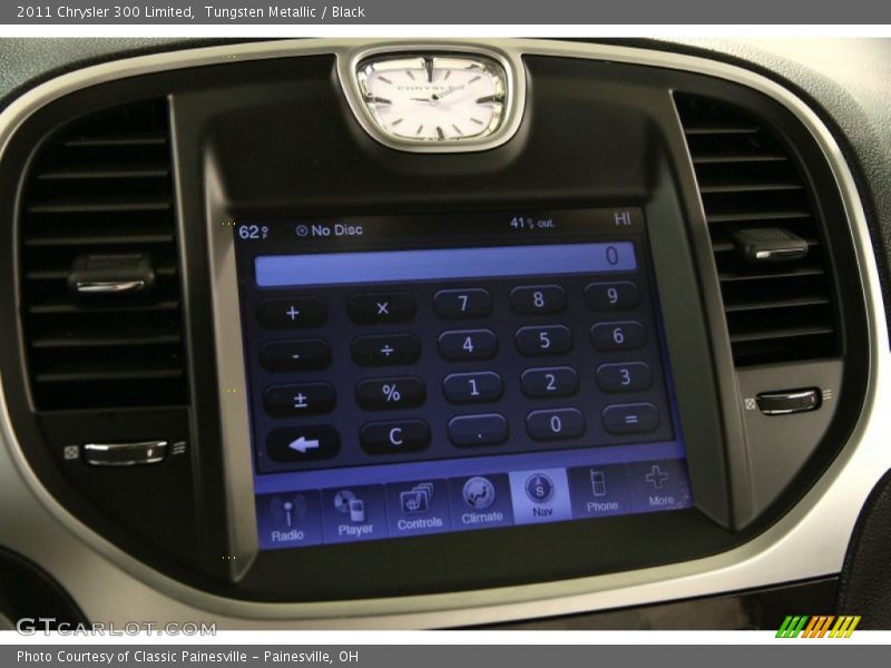 Tungsten Metallic / Black 2011 Chrysler 300 Limited