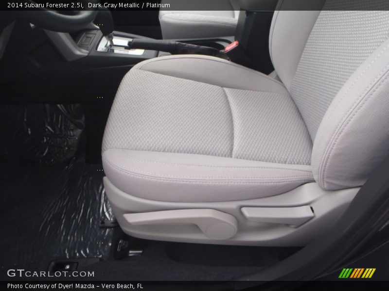 Dark Gray Metallic / Platinum 2014 Subaru Forester 2.5i