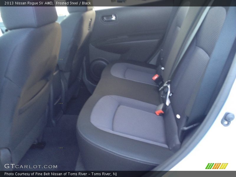 Frosted Steel / Black 2013 Nissan Rogue SV AWD