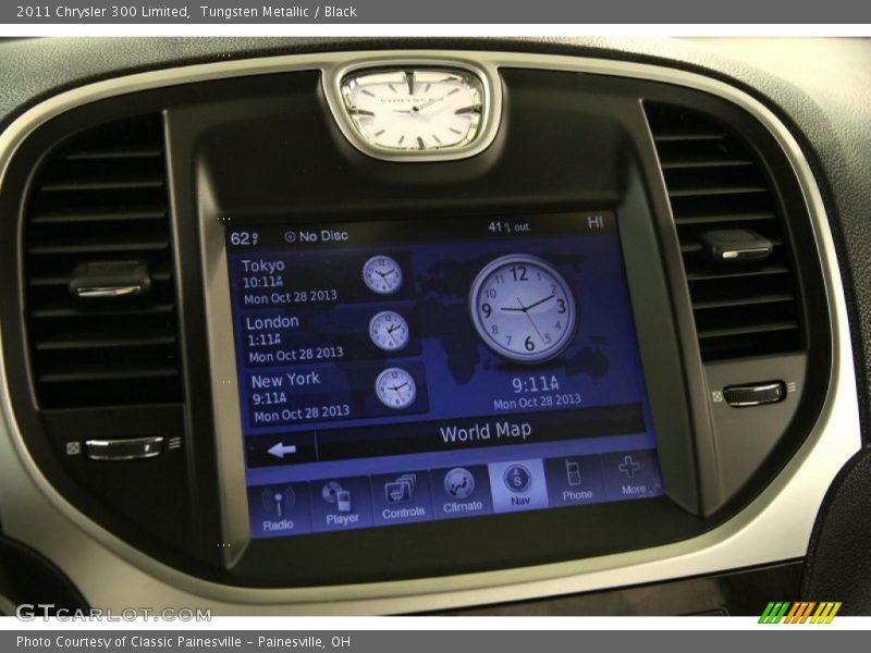 Tungsten Metallic / Black 2011 Chrysler 300 Limited