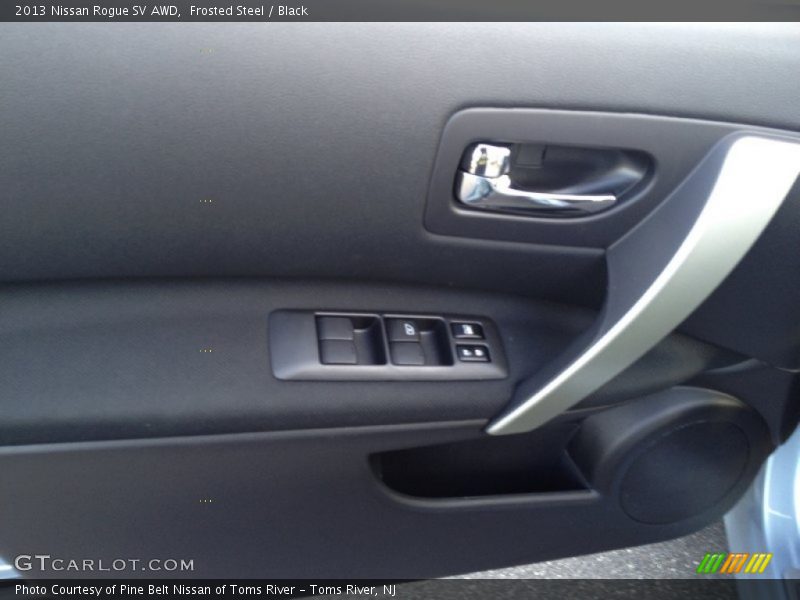 Frosted Steel / Black 2013 Nissan Rogue SV AWD