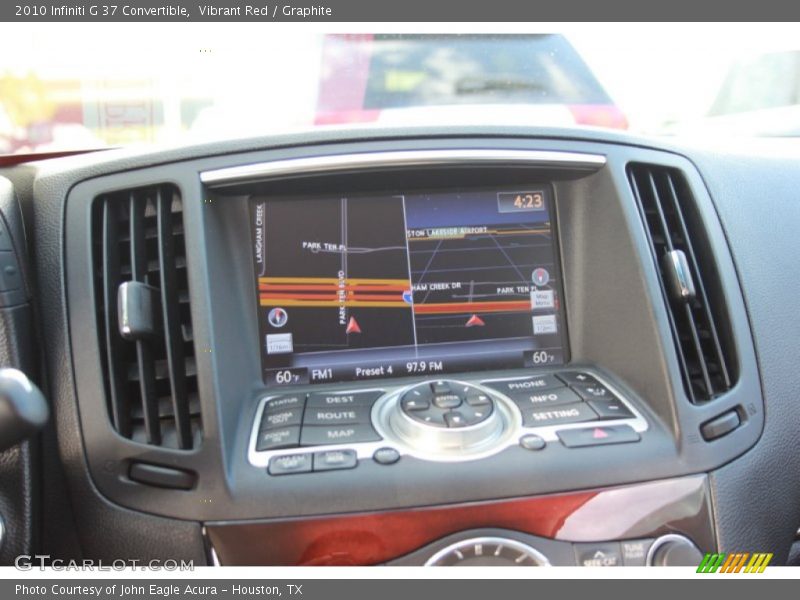 Vibrant Red / Graphite 2010 Infiniti G 37 Convertible